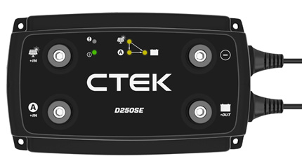 CTEK リチウムイオンバッテリー対応走行充電システム D250SE | 電源 